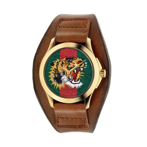 tiger gucci watch|gucci tiger head slides.